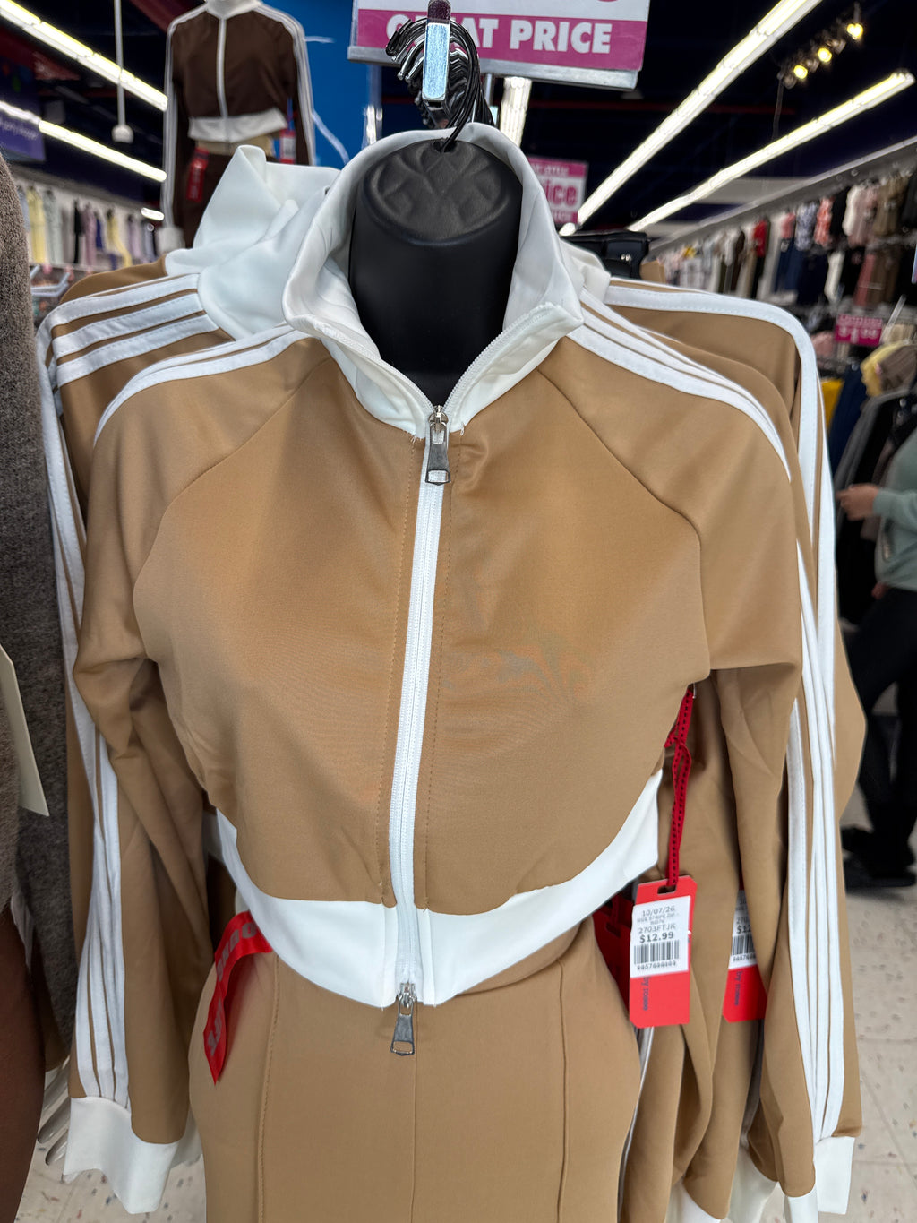 SIDE STRIPE ZIP  - 90576