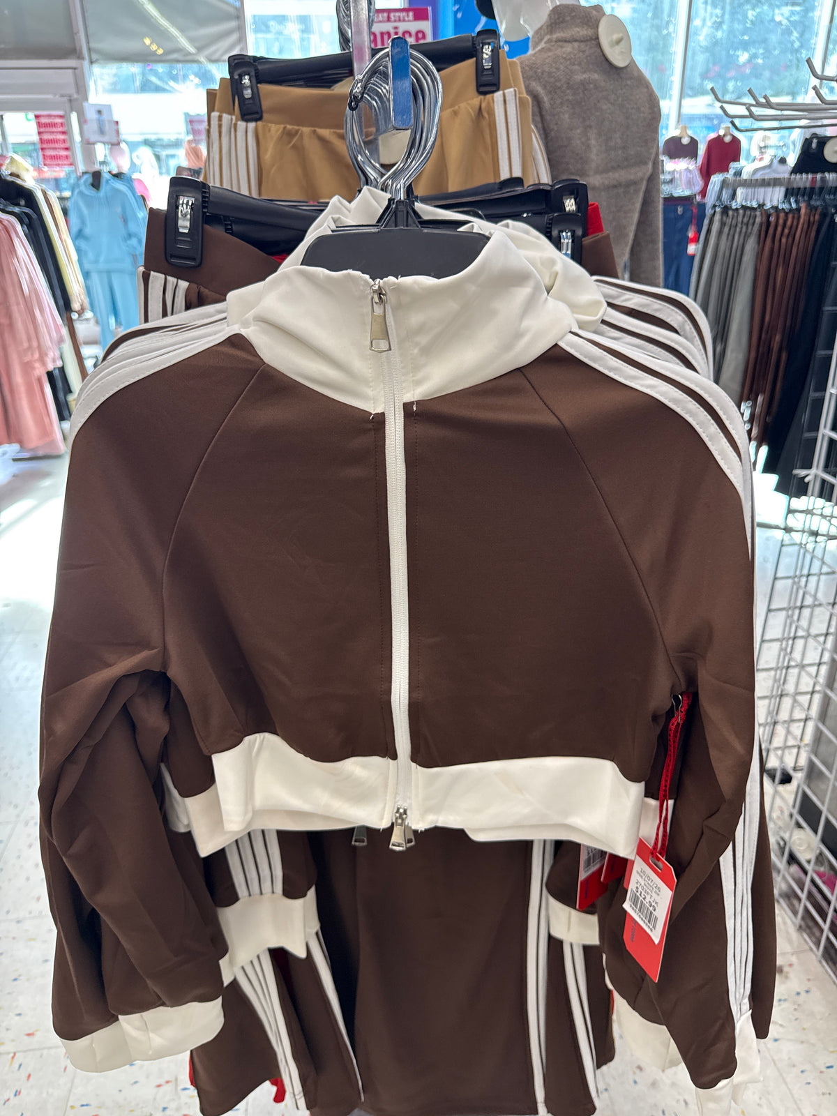 SIDE STRIPE ZIP  - 90576
