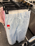 BLUE WOVEN  PANT - 90277