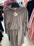 SILVER VELOUR SET - 90340
